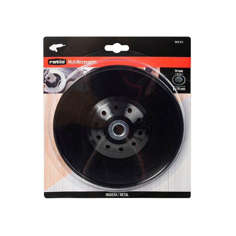 PLATO Lijador NYLON 178X14 MM RATIO amoladora - Imagen 2