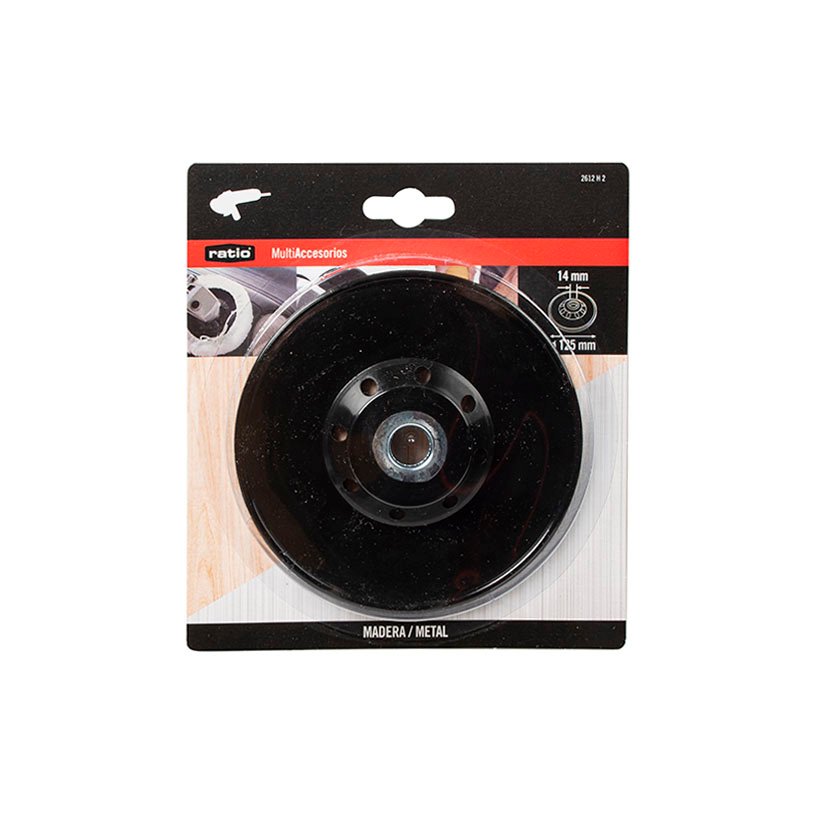 PLATO Lijador NYLON 125X14 MM RATIO amoladora - Imagen 2