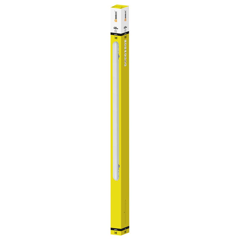 Lampara Estanca LED INTEG 48 W 4000K Duolec 48 W 76X1 lámpara trabajo - Imagen 2