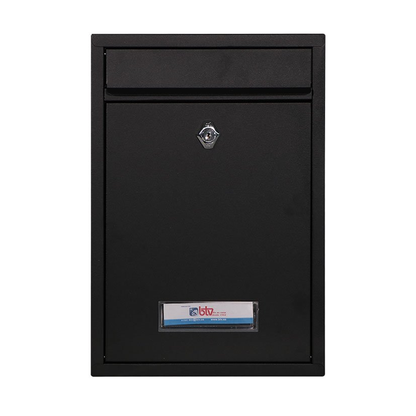 Buzón Exterior MET Bermeo NEGRO Btv buzon - Imagen 2