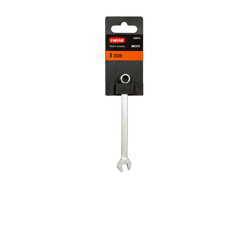 LLAVE COMB PLANA Estrell CHR-V 8 RATIO 8 Mm llav vaso - Imagen 2