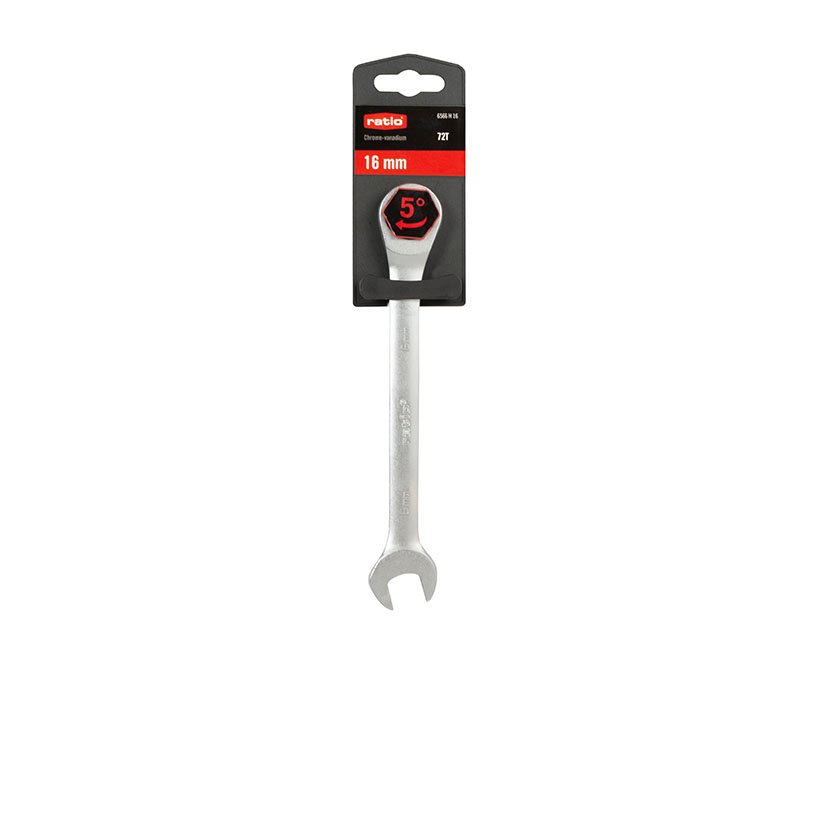 LLAVE Combinada Carraca 16 MM RATIO 16 MM llav vaso - Imagen 2