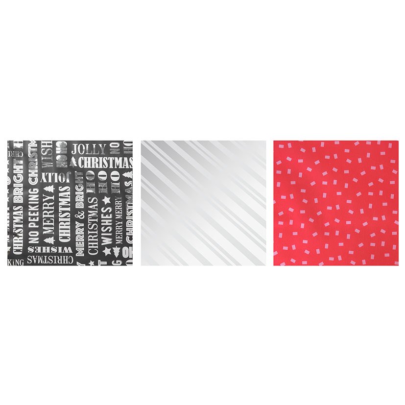 SET 3 Rollos PAPEL Regalo 70X200 CM navideña - Imagen 2