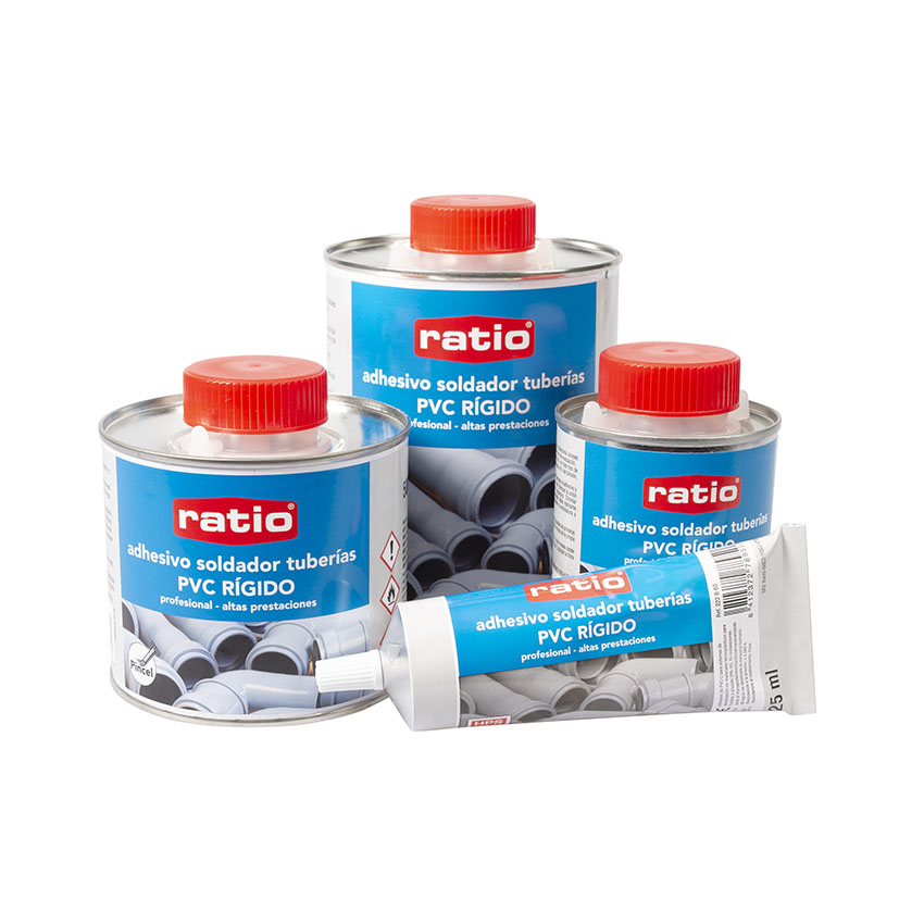 Adhesivo Tuberia PVC 1000 ML RATIO C/PIN reparación mantenimiento - Imagen 2