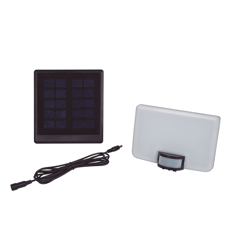 FOCO SOLAR LUNA 8 W 800 Lumens NEGRO Duolec 8 W lámpara exterior - Imagen 2