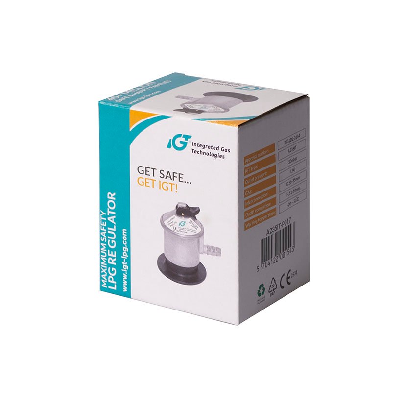 Regulador Presion Salida 30 GR / CM2 Igt 30GR 3 a tubería gas 16 BAR - Imagen 2