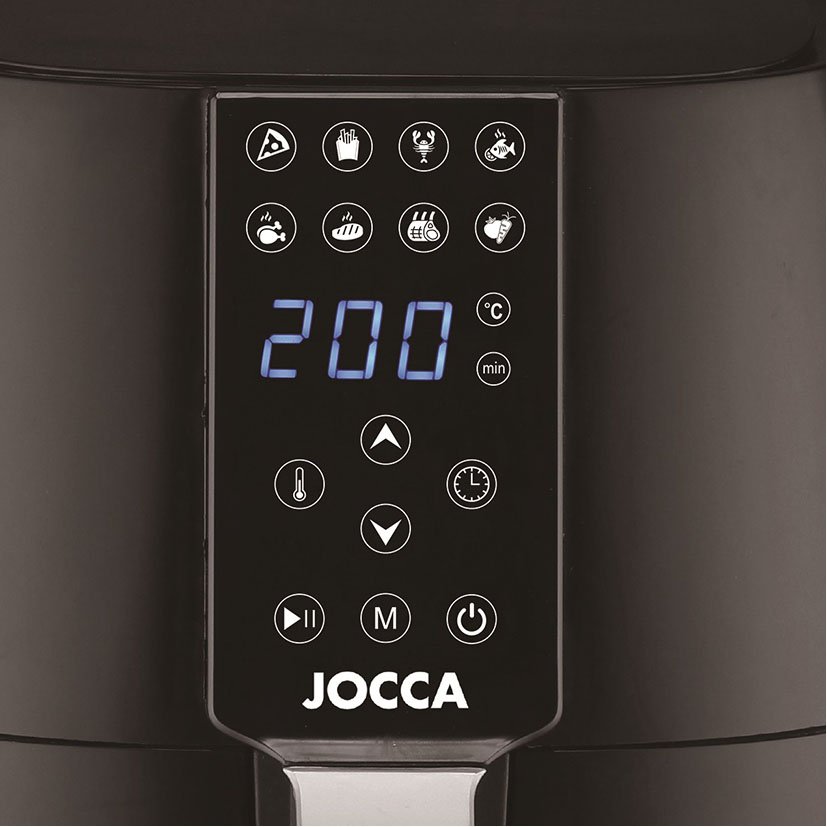 Freidora DE AIRE 3,8 Litros JOCCA 450 W eléctrica - Imagen 2