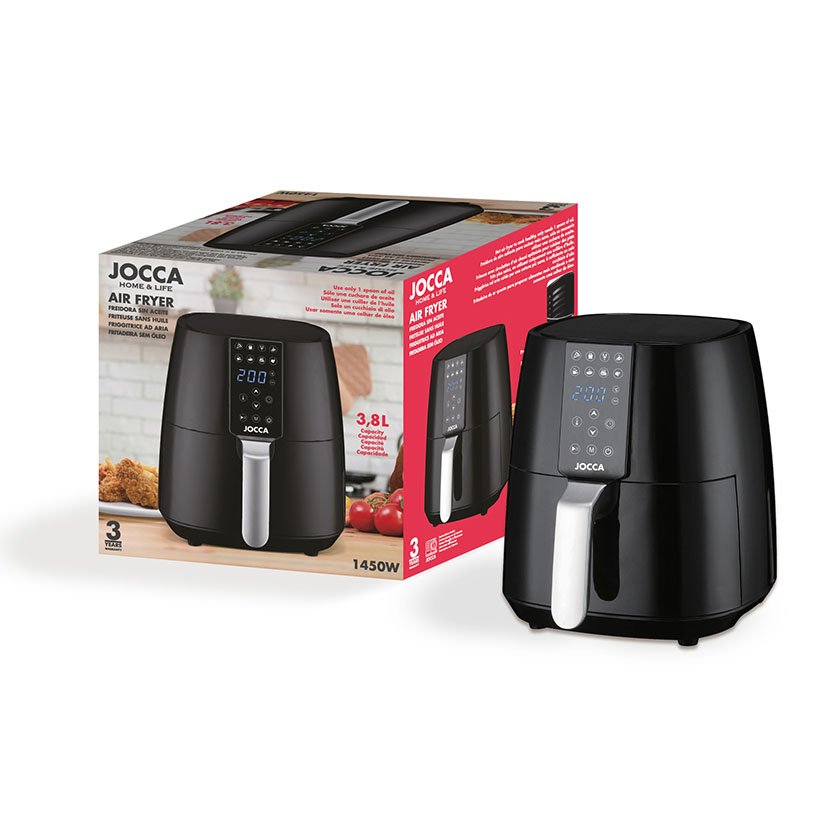 Freidora DE AIRE 3,8 Litros JOCCA 450 W eléctrica - Imagen 5