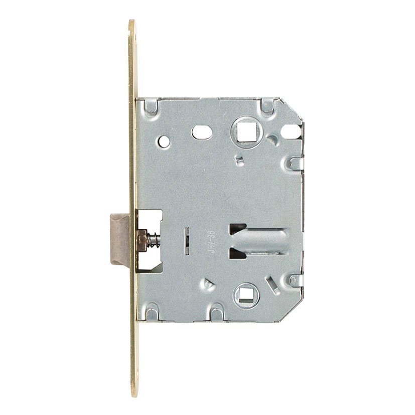 Picaporte Unificado 70 MM Latonado Jandel puerta de madera latón - Imagen 2
