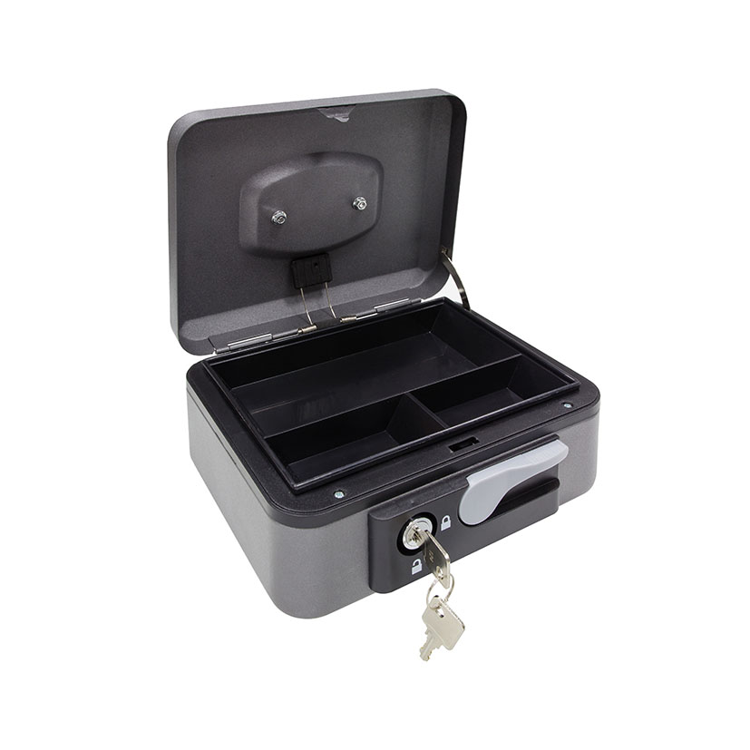 CAJA Caudales POP UP GRAF 200X160XH90 MM Arregui 200X160X90 Mm 20X16X9 Cm Gris cajita hucha - Imagen 2