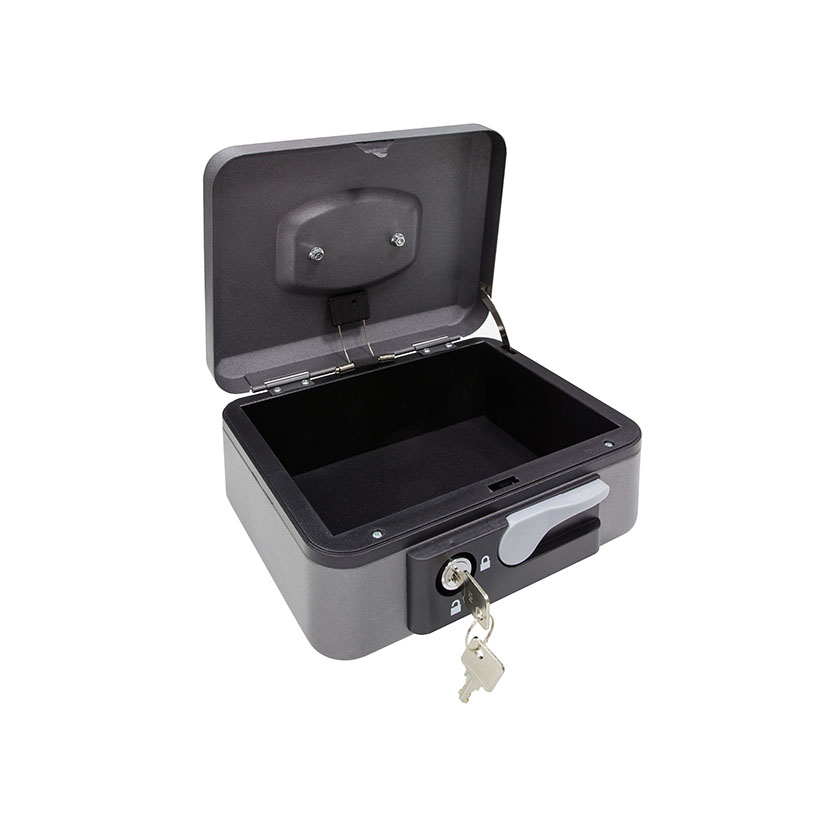 CAJA Caudales POP UP GRAF 200X160XH90 MM Arregui 200X160X90 Mm 20X16X9 Cm Gris cajita hucha - Imagen 3