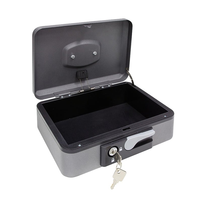 CAJA Caudales POP UP GRAF 250X180XH90 MM Arregui 250X180X90 Mm 25X18X9 Cm Gris cajita hucha - Imagen 3