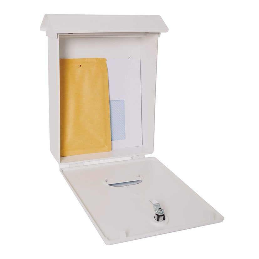 Buzón DE Plástico MOD Classic BLCO Arregui Blanco buzon exterior - Imagen 2