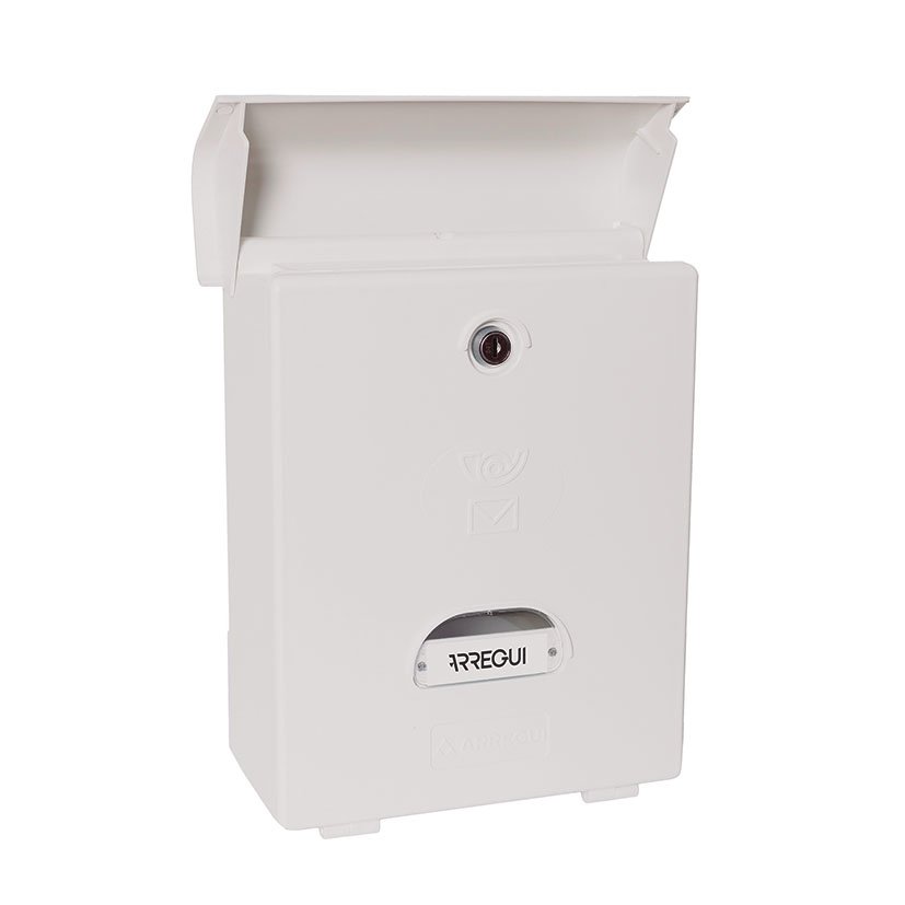 Buzón DE Plástico MOD Classic BLCO Arregui Blanco buzon exterior - Imagen 3
