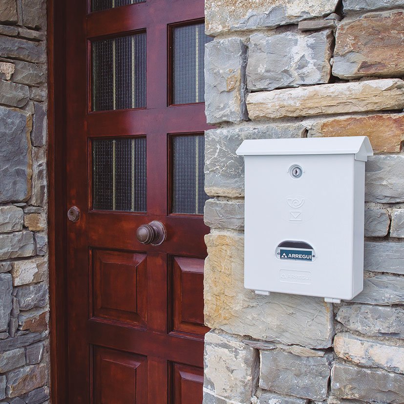 Buzón DE Plástico MOD Classic BLCO Arregui Blanco buzon exterior - Imagen 4
