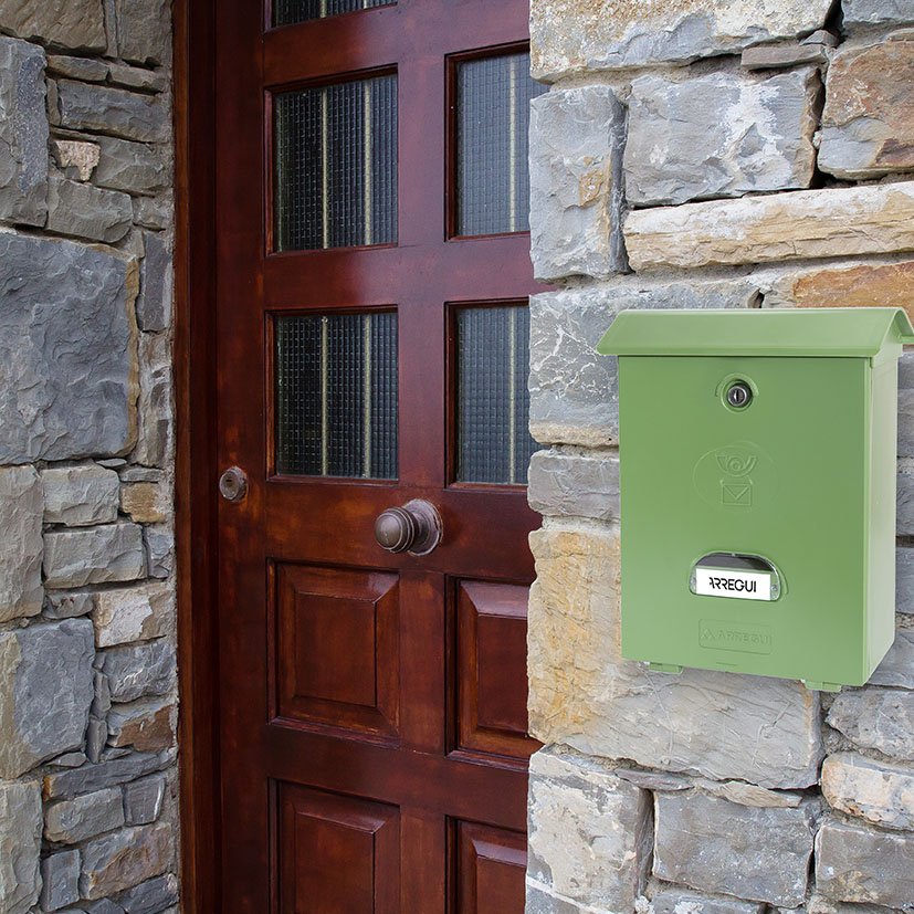 Buzón DE Plástico MOD Classic VERDE Arregui buzon exterior - Imagen 4
