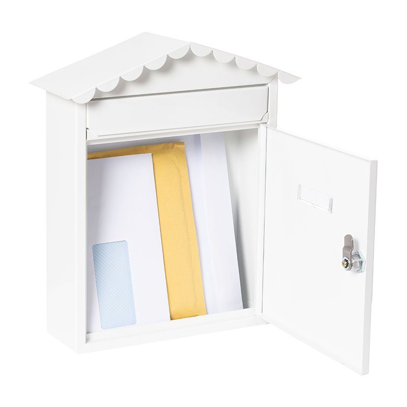 Buzón MOD VISIT Blanco 26X9XH36 CM Arregui 26X9X36 Cm buzon exterior - Imagen 2