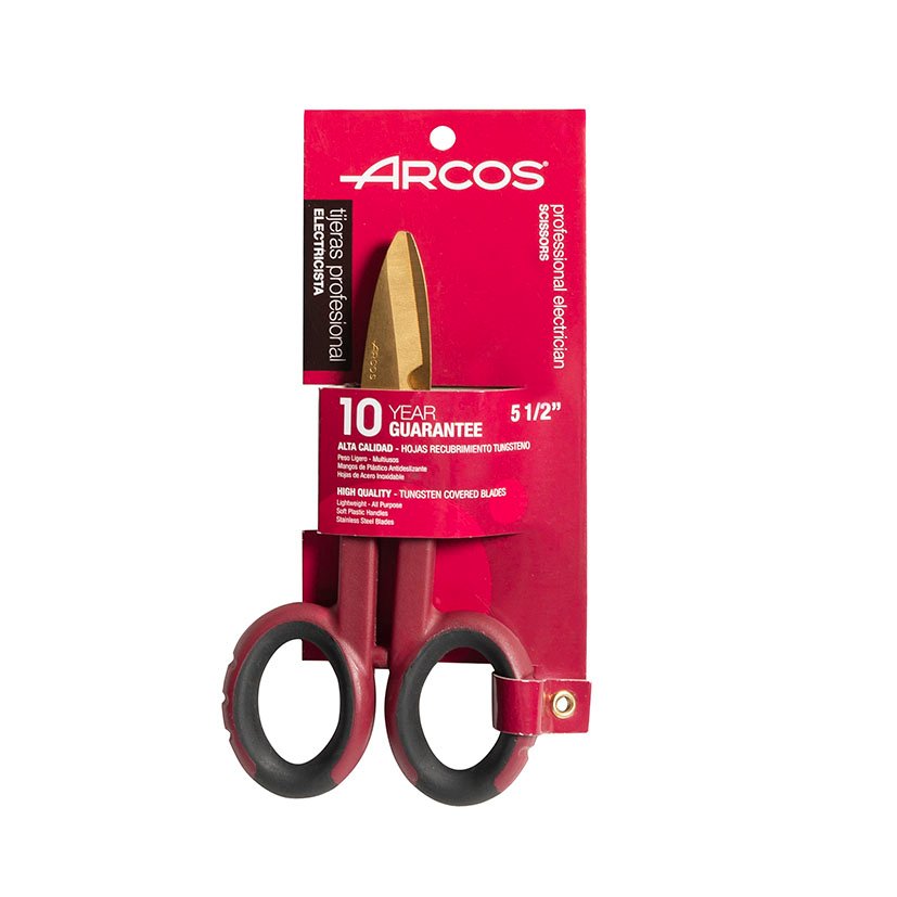 Tijera Electricista 14 5 CM ARCOS 14.5 CM herramienta corte - Imagen 3