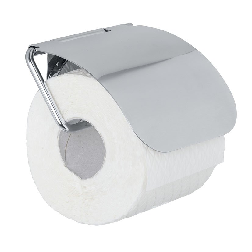 S OSIMO PLUS Portarrollos C/tapa WENKO 13X13 5X3 Cm baño - Imagen 4