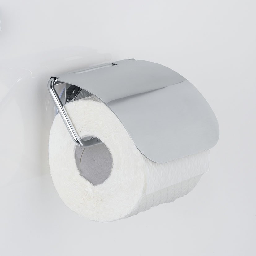 S OSIMO PLUS Portarrollos C/tapa WENKO 13X13 5X3 Cm baño - Imagen 6