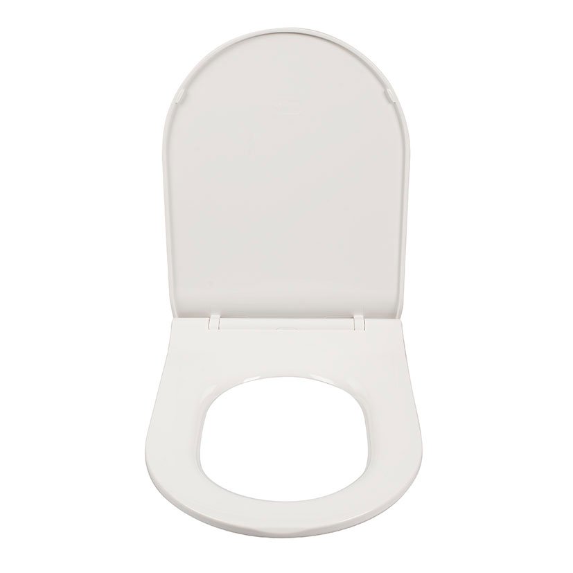 TAPA WC HABOS 36X46 CM Blanca WENKO Blanco - Imagen 3