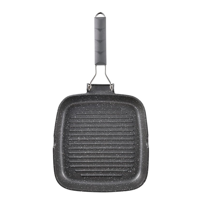 S ORION Asador ALUM Forjado 24X24 CM Bergner 24X24 CM sarten plancha - Imagen 3