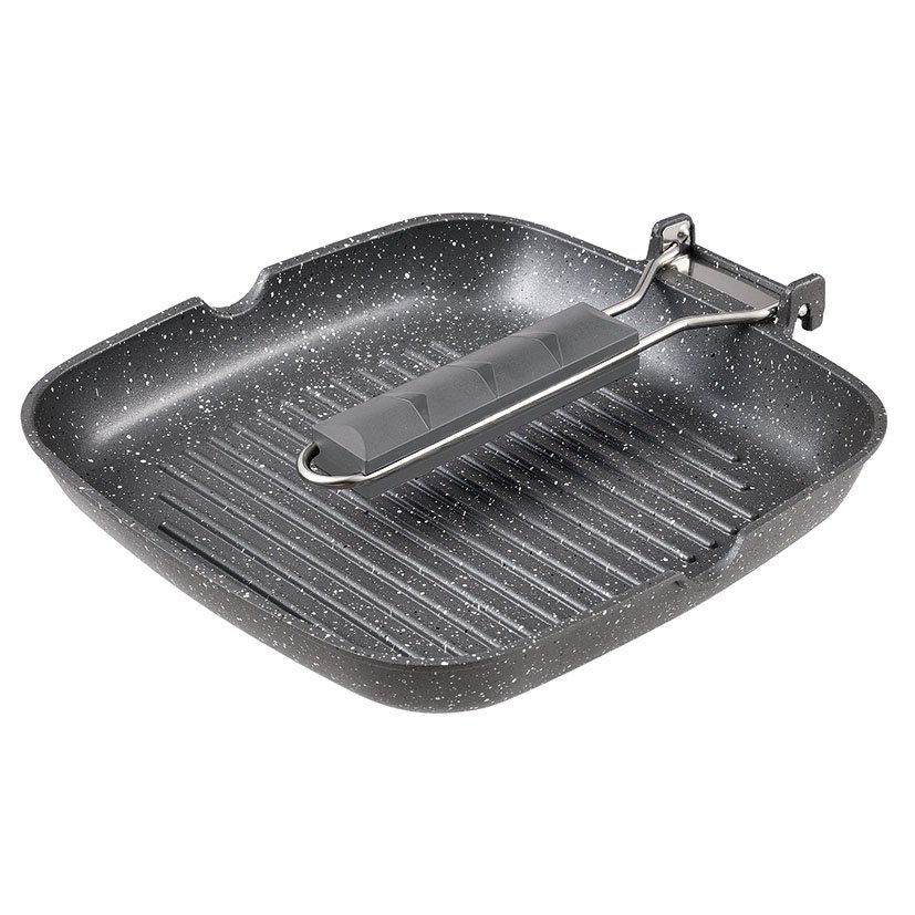 S ORION Asador ALUM Forjado 24X24 CM Bergner 24X24 CM sarten plancha - Imagen 5