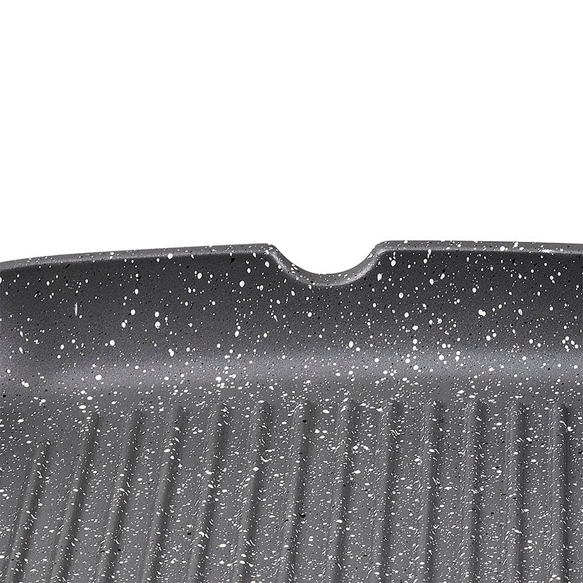 S ORION Asador ALUM Forjado 24X24 CM Bergner 24X24 CM sarten plancha - Imagen 6