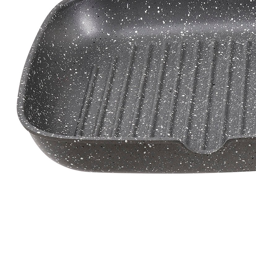 S ORION Asador ALUM Forjado 24X24 CM Bergner 24X24 CM sarten plancha - Imagen 7