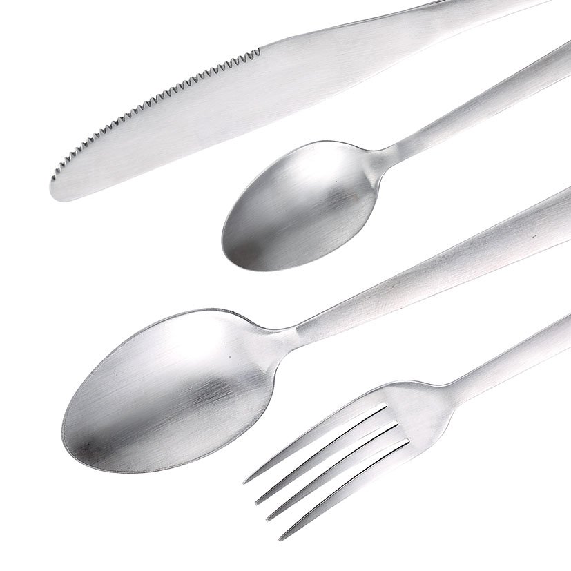 Cubiertos ACERO INOX Juego 24 PZ cubertería mesa - Imagen 2