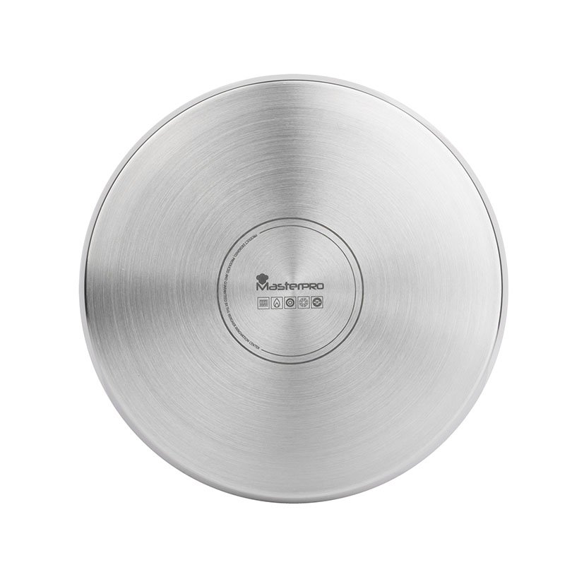 Bateria Cocina 6P INOX Cookware SMART Masterpro 20X10 Cm 22X14 Cm batería 3 L - Imagen 4
