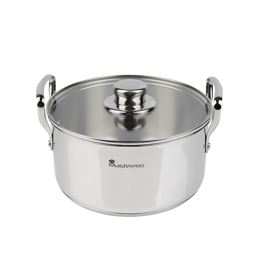 Bateria Cocina 6P INOX Cookware SMART Masterpro 20X10 Cm 22X14 Cm batería 3 L - Imagen 9
