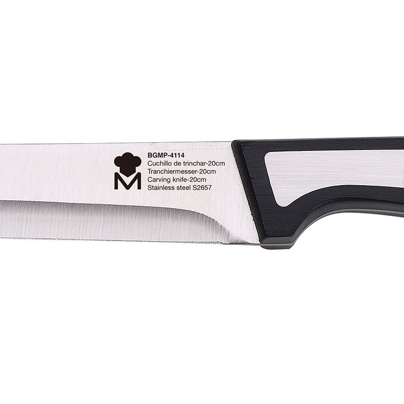 S SHARP Cuchillo Trinchar 20 CM INOX Masterpro cocina - Imagen 4