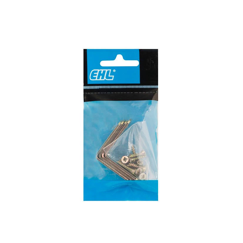 Escuadra Angulo BICR 30 MM 4 UDS EHL 30 MM 30X30 Mm pletina ensamblaje - Imagen 2