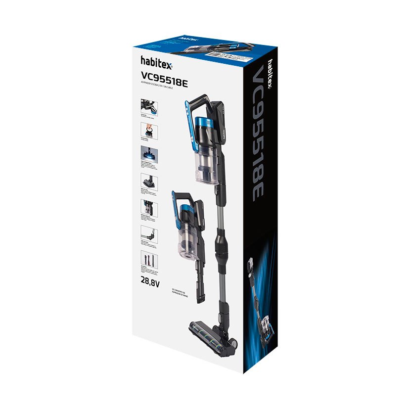 Aspirador S/cable VC95518E 28,8 V Habitex 28,8 V 450 W - Imagen 17