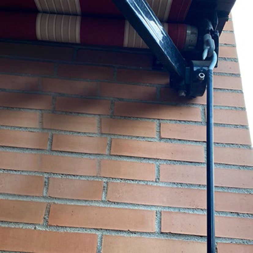 Manivela TOLDO MEDIO 150 MM BLCO Micel 180X180X1 - Imagen 2
