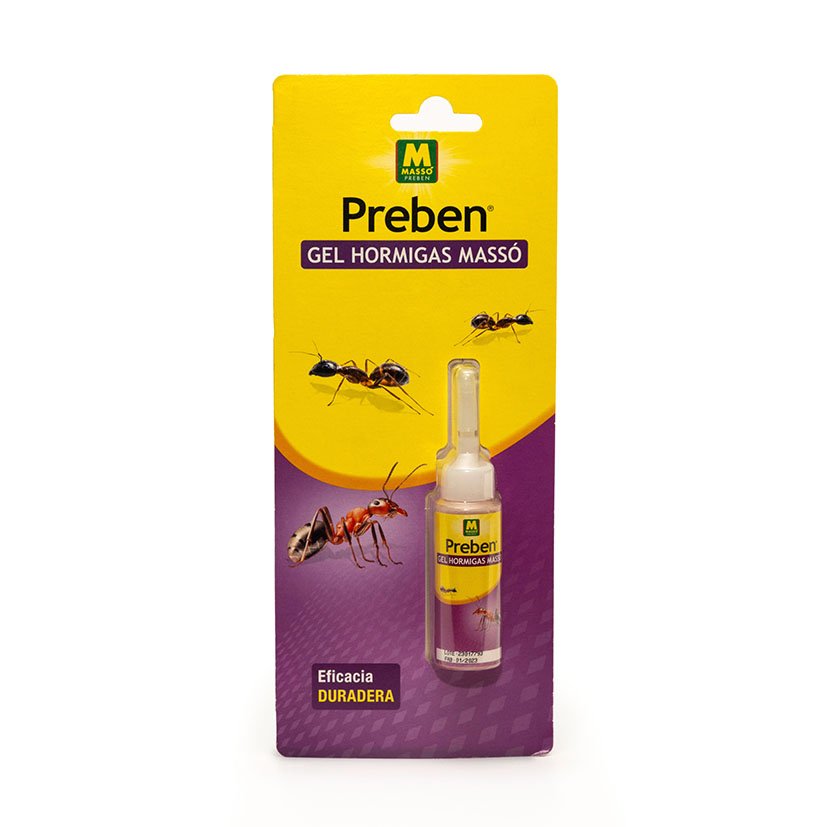 Preben GEL Hormigas 25 GR Masso insecticida plaguicida - Imagen 2