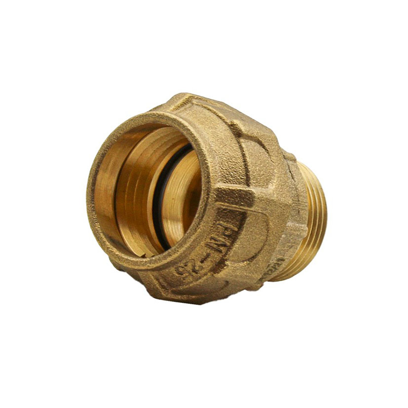 RACOR RECTO MACHO PE/M 20X1/2" Ligero MT latón tubería - Imagen 2