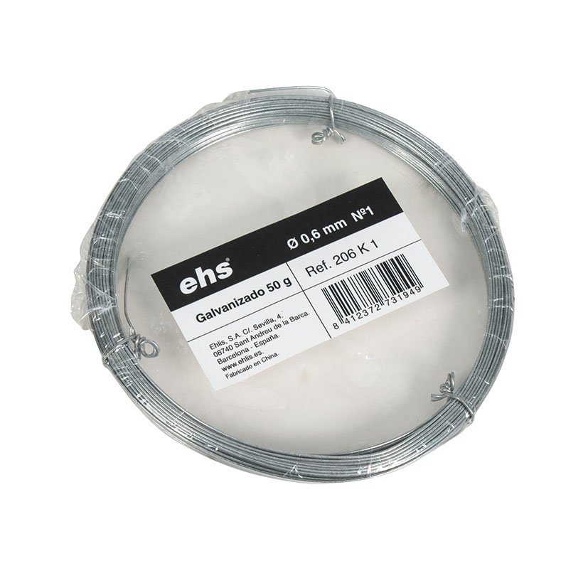 Alambre H GALV 1,00 MM Nº5 50 Gr EHS 1,00 MM Galvanizado alambr - Imagen 2