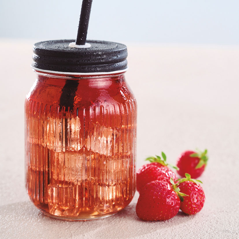 VASO 450 ML CON TAPA Y Pajita Cmp aperitivo cóctel - Imagen 2