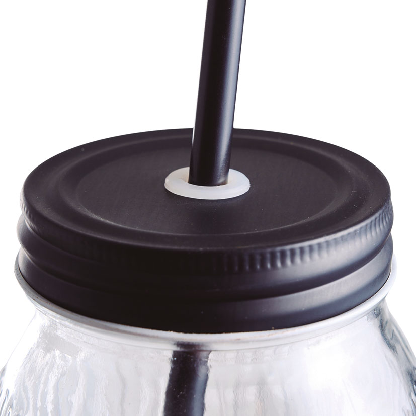 VASO 450 ML CON TAPA Y Pajita Cmp aperitivo cóctel - Imagen 3