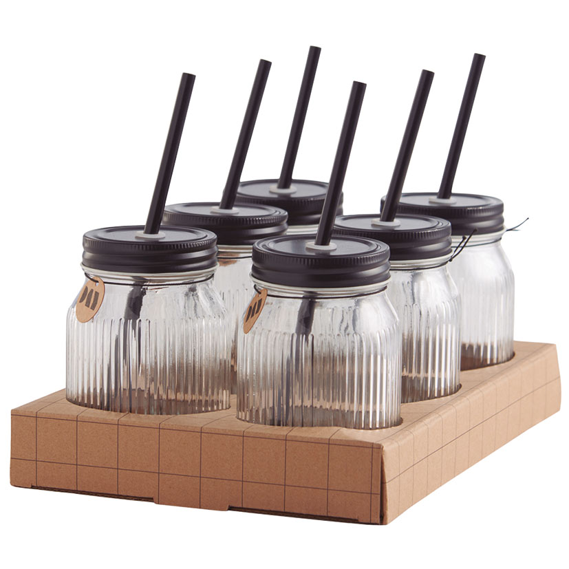 VASO 450 ML CON TAPA Y Pajita Cmp aperitivo cóctel - Imagen 4