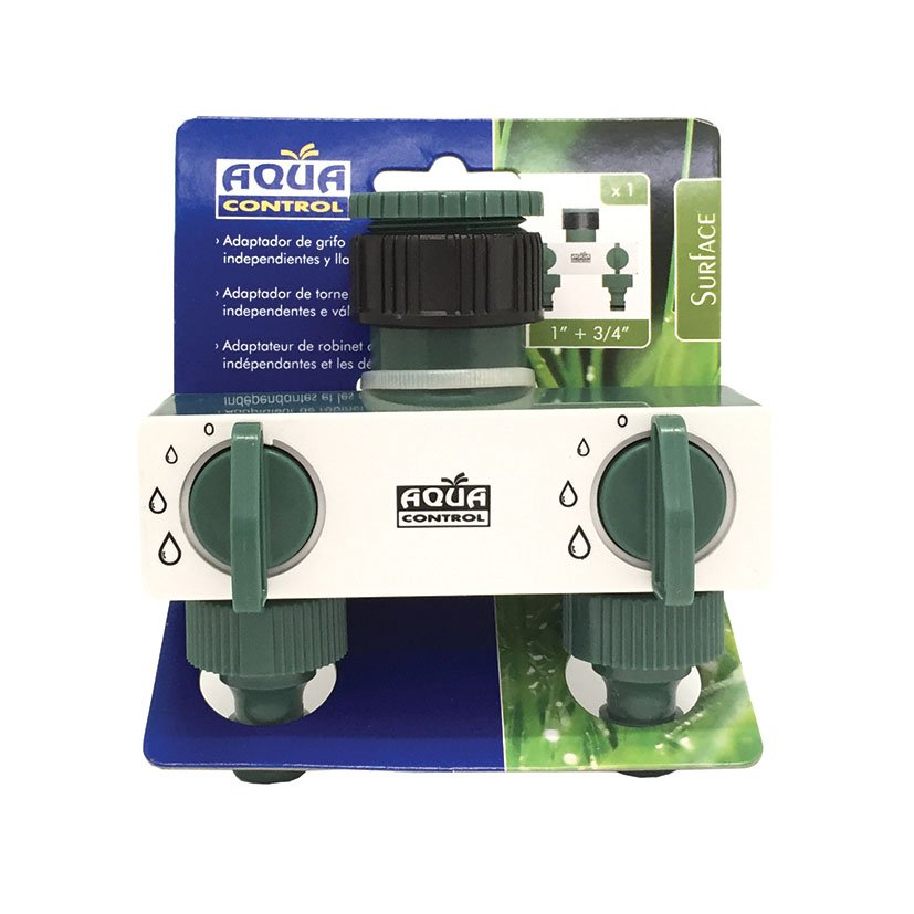 Distribuidor 2 Salidas Aquacontrol manguera - Imagen 2