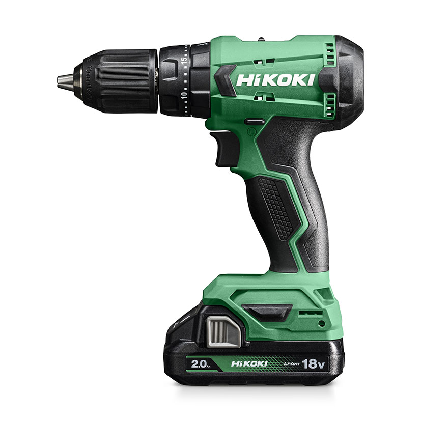 Atornillador Percutor Hikoki Dv 18dawcz 18 V. 13 Mm. 50 Nm.0-350/1.400 Rpm