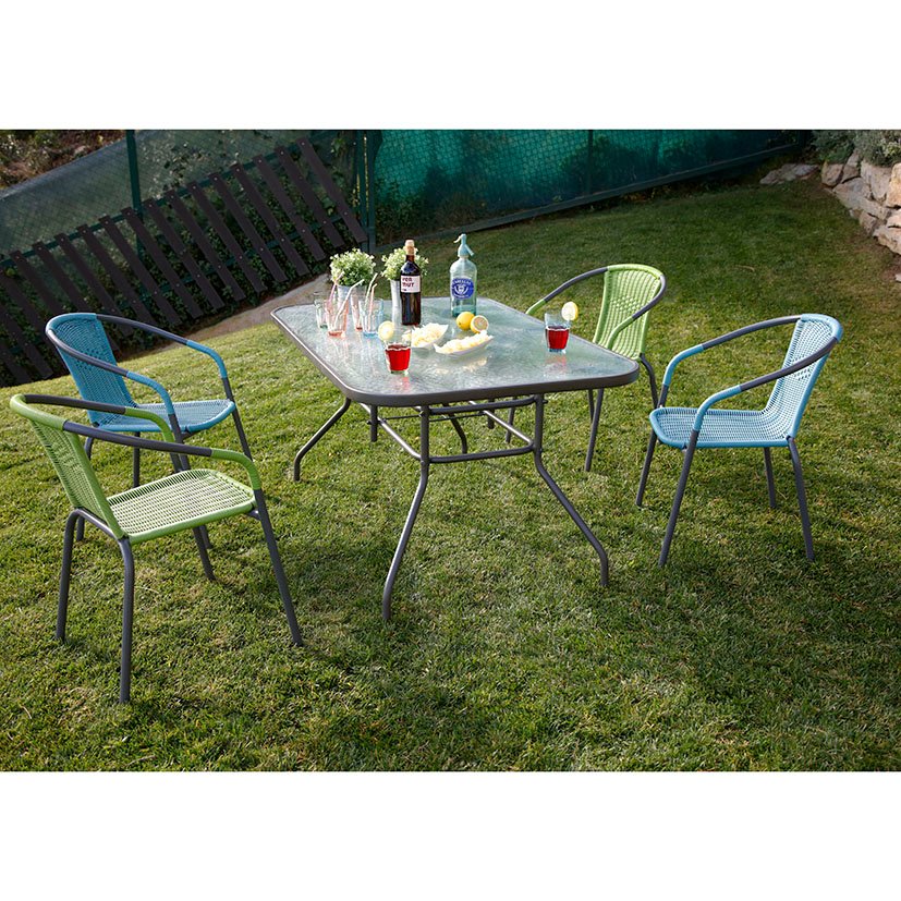 MESA ACERO BASIC 142X90 CM 142X90X71 Cm mueble metal - Imagen 3