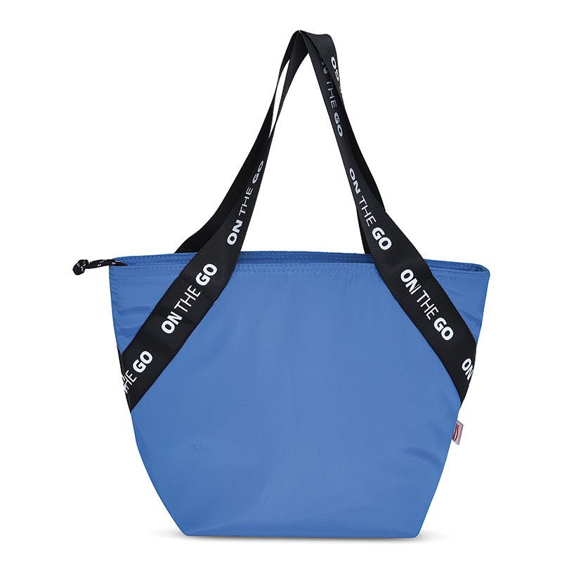 Lunchbag TOTE ON THE GO AZUL IRIS bolsa porta - Imagen 3
