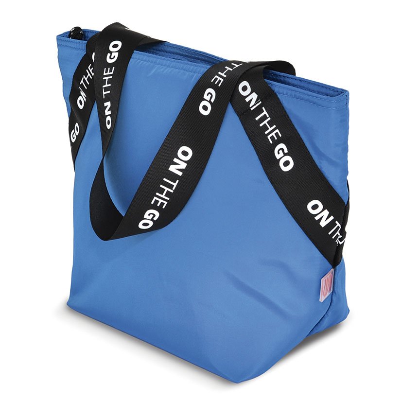 Lunchbag TOTE ON THE GO AZUL IRIS bolsa porta - Imagen 4