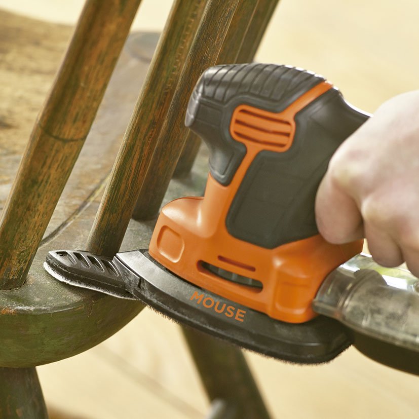 Lijadora MOUSE KA2000-QS 120 W C/6 ACC Black&decker 120 W - Imagen 5