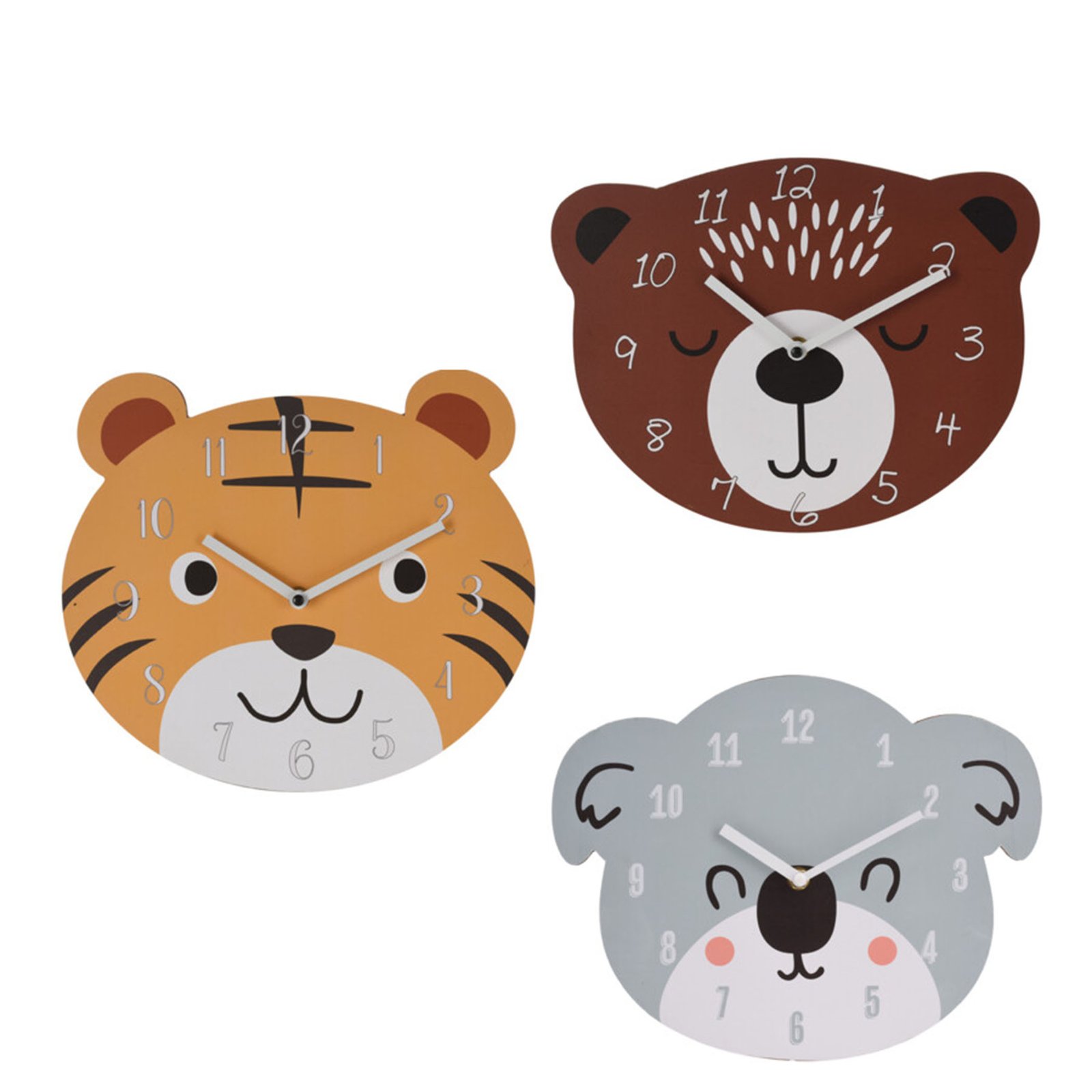 RELOJ PARED Infantil 26 CM Animal SURT 26X3 decorativo - Imagen 2