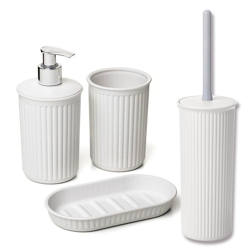 Jabonera Baobab BCO Pergamon TATAY 15X8 2X2 Blanca baño - Imagen 2